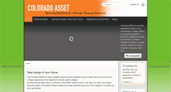 Desktop Screenshot of ciccoloradoasset.org